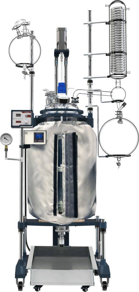Ai 200L Non-Jacketed Glass Reactor with 200?C Heating Jacket ETL