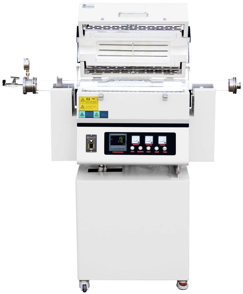 1200C 1-3 Zone Rotary & Tilting Top-Open Tube Furnace - Image 2