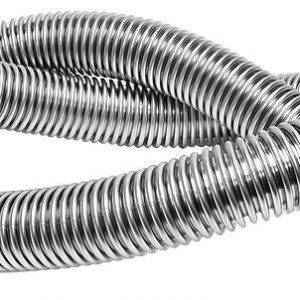 Ai KF25 Premium Stainless Steel Flexible Vacuum Bellow – 6.6 Ft