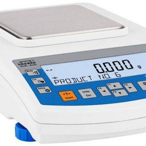 Radwag 1000g Capacity 0.001g Readability 5×5″ Precision Balance