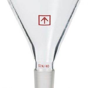Ai 24/40 Joint Glass Feeding Funnel with 4″ Opening
