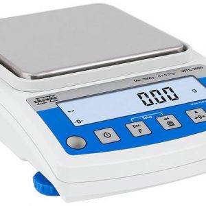 Radwag 2000g Capacity 0.01g Readability 5×5″ Precision Balance