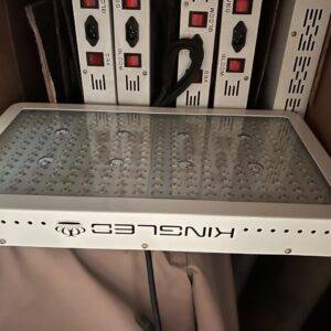 KINGPLUS 3000W Double Chips LED Grow Light Full Spectrum for Greenhouse and Indoor Plant Flowering Growing (10w Leds) (Pre-Owned)
